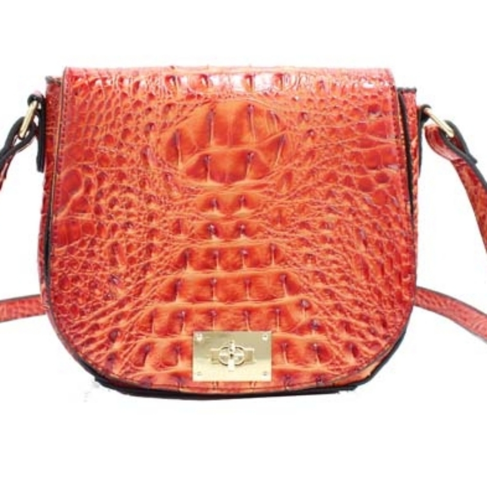 Fashion, Burndt Orange Crossbody Bag, NO RETURNS